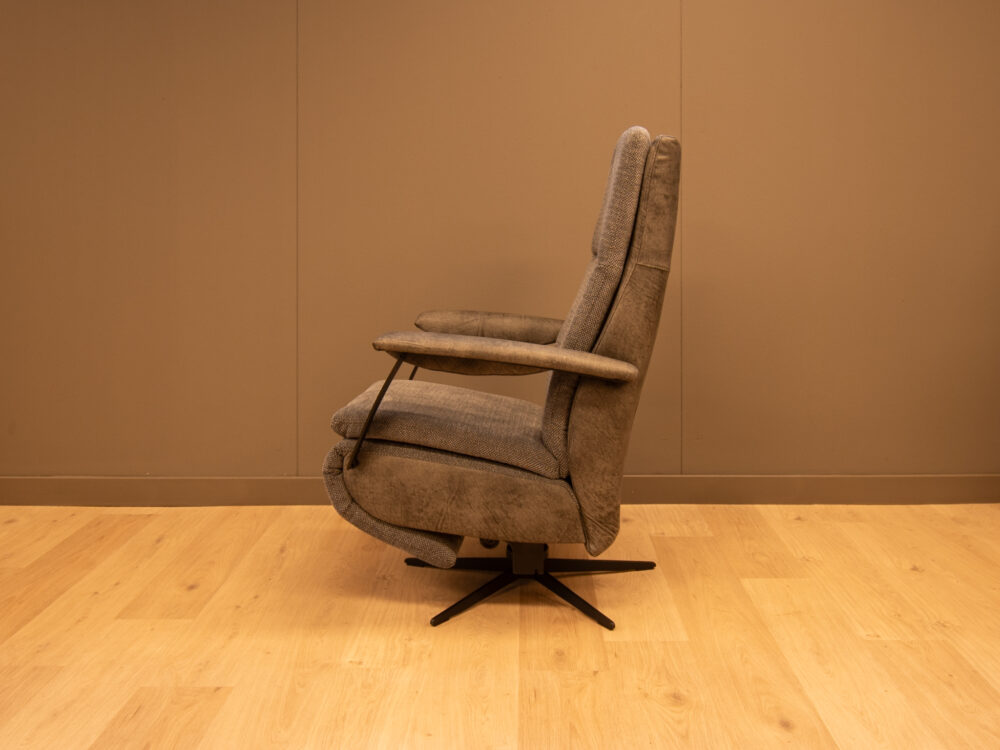 Chill Line Magic Jaxx leder en stof sta op stoel showroommodel - Afbeelding 2
