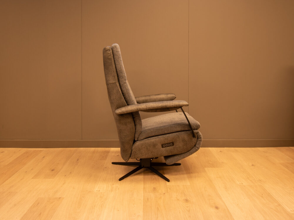 Chill Line Magic Jaxx leder en stof sta op stoel showroommodel - Afbeelding 4