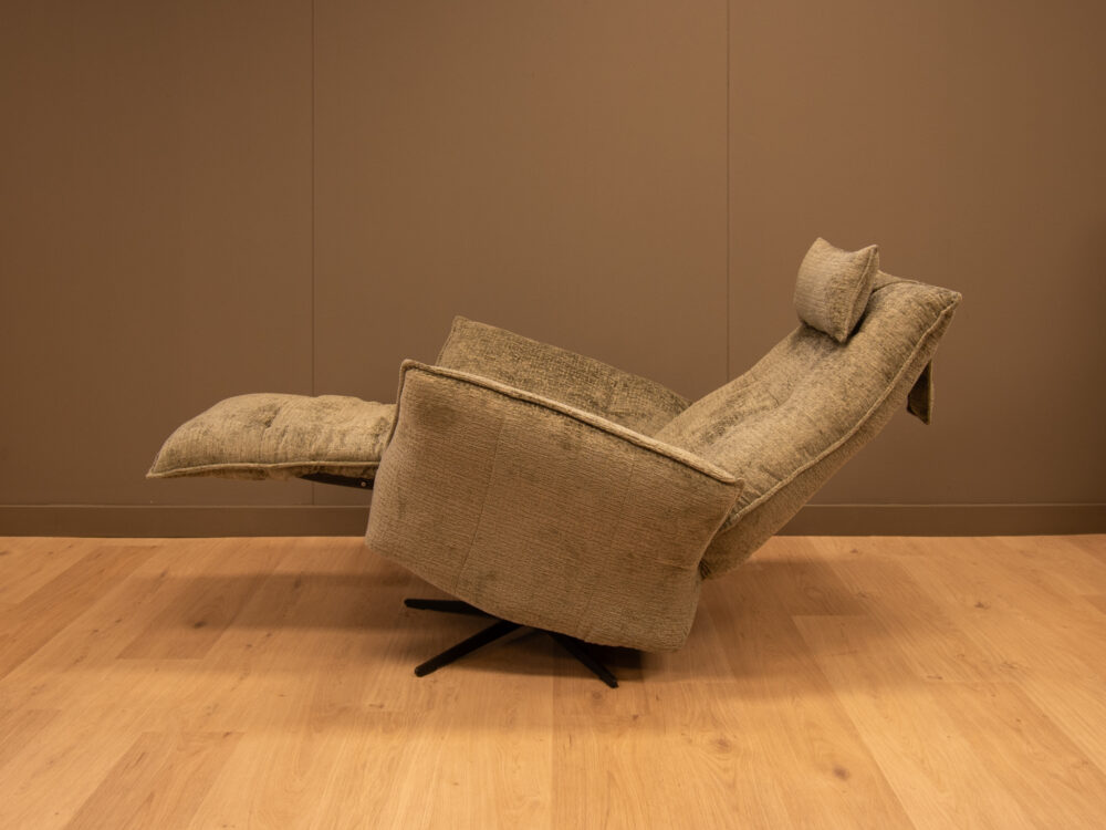 Chill- Line Justin relaxfauteuil stof showroommodel - Afbeelding 2