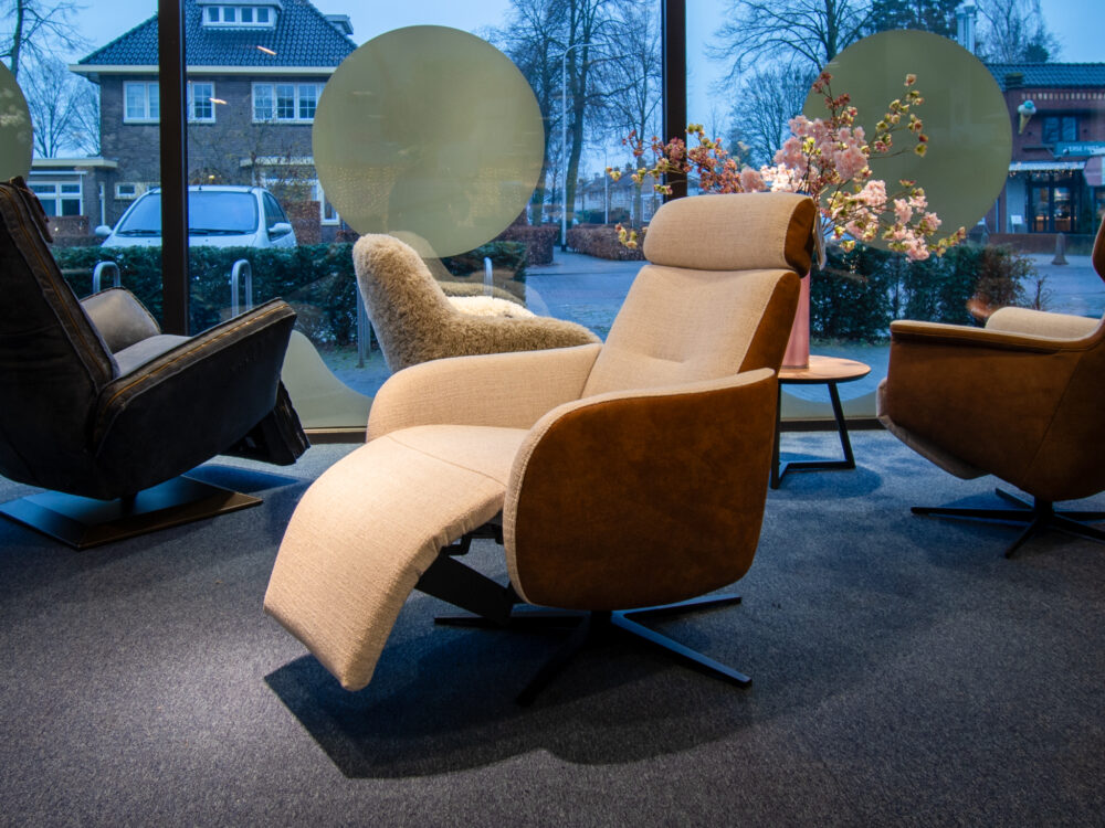 DFM Rene 2 kleuren showroommodel met sta-op functie - Afbeelding 4