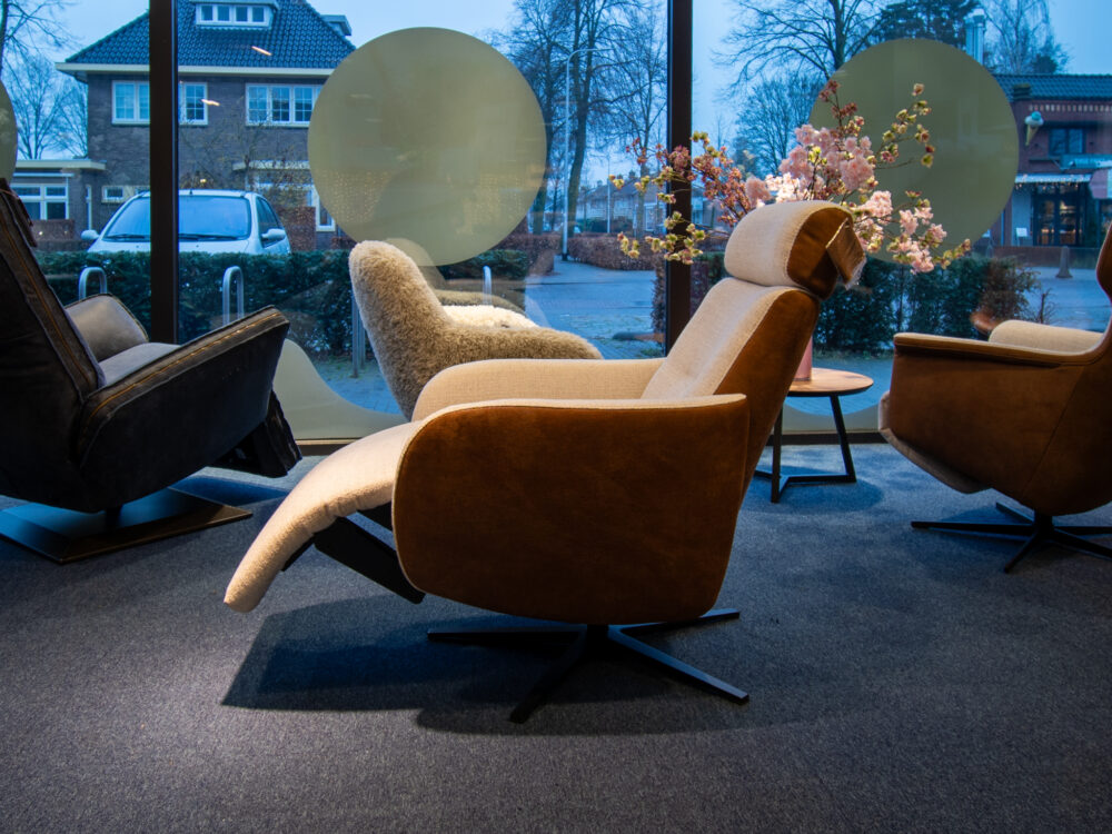 DFM Rene 2 kleuren showroommodel met sta-op functie - Afbeelding 2