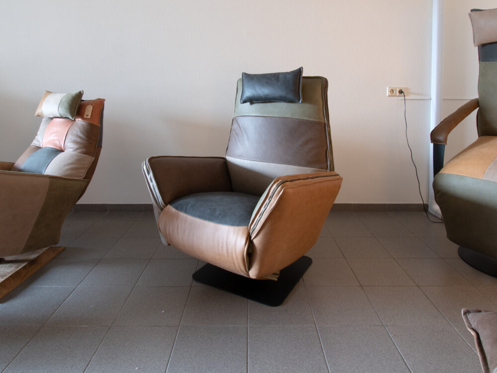 Patchwork relax stoel Esila - Afbeelding 2
