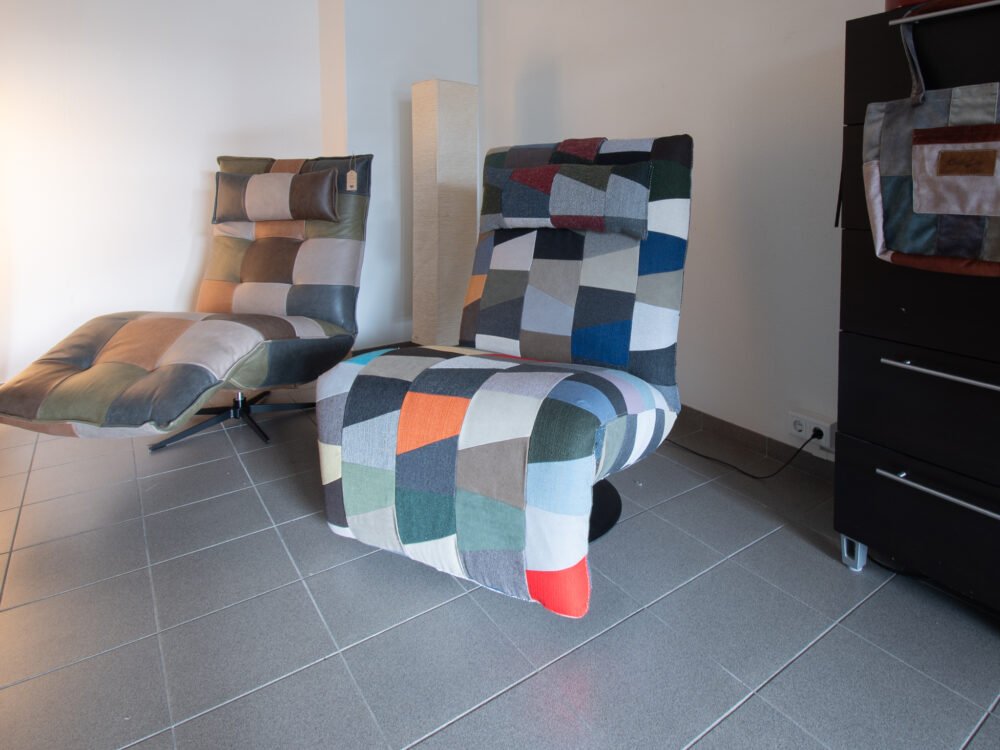 Chill Line patchwork relax stoel Indi - Afbeelding 2