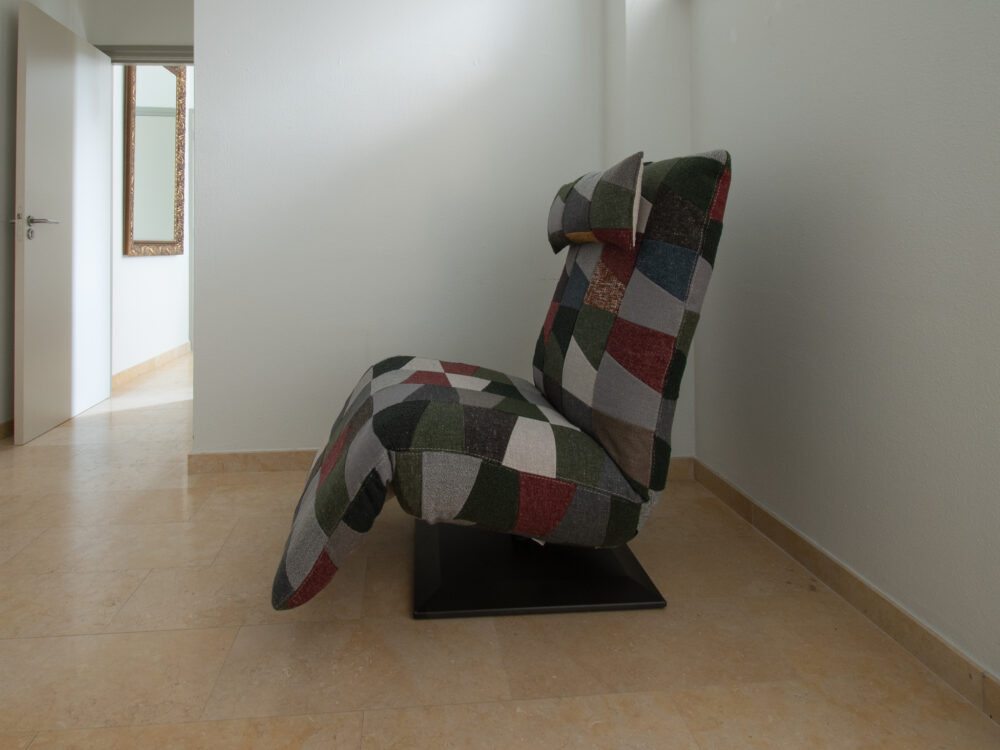 Patchwork relax stoel Indi gasveer - Afbeelding 3