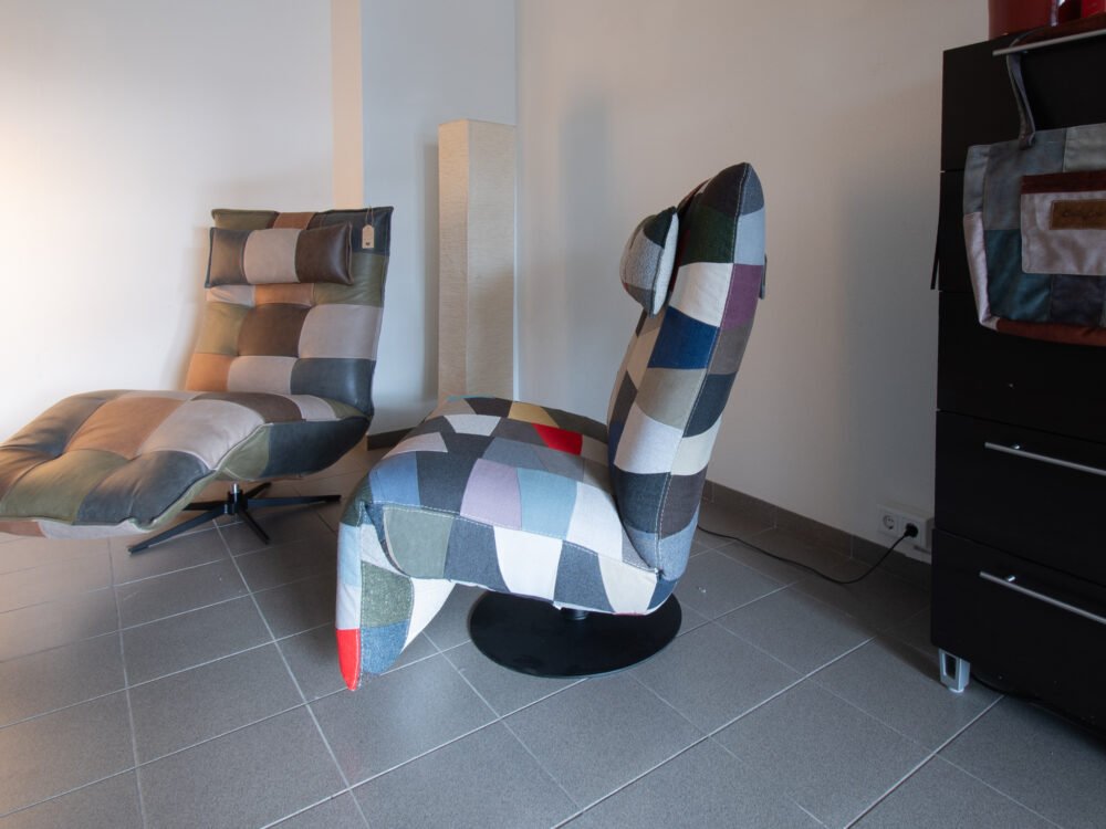 Chill Line patchwork relax stoel Indi - Afbeelding 3