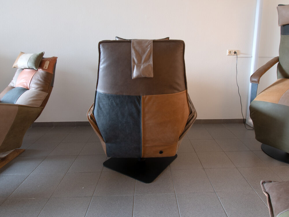 Patchwork relax stoel Esila - Afbeelding 4