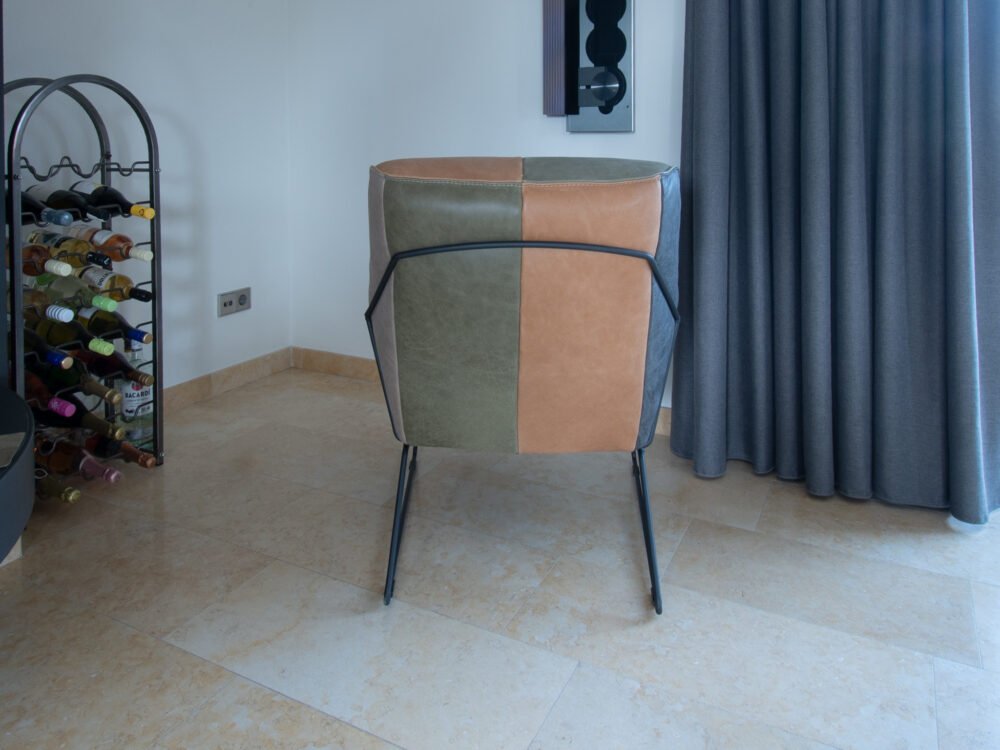 Patchwork fauteuil Roxy - Afbeelding 4