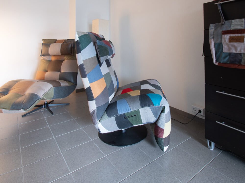 Chill Line patchwork relax stoel Indi - Afbeelding 5