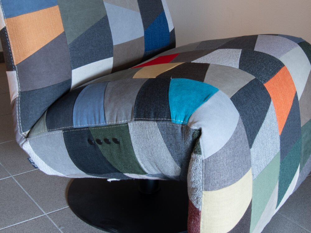 Chill Line patchwork relax stoel Indi - Afbeelding 6