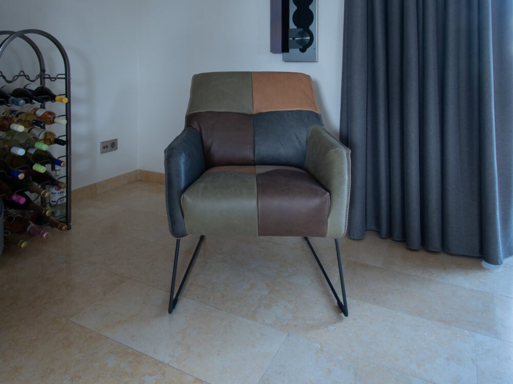 Patchwork fauteuil Roxy - Afbeelding 6