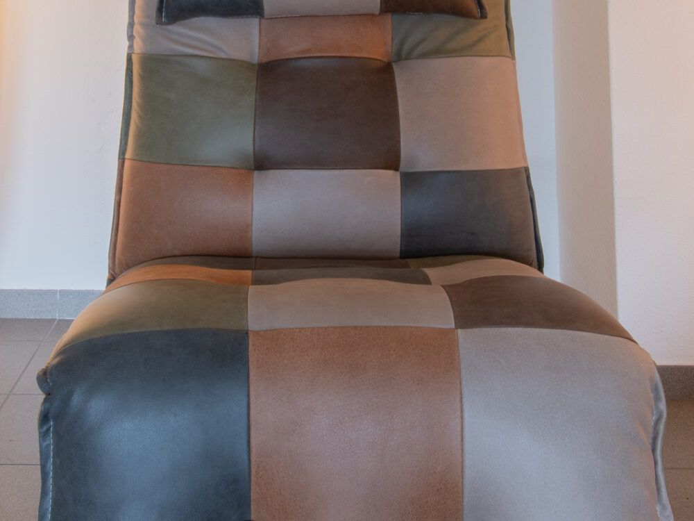 Patchwork relax stoel Luc gasveer - Afbeelding 7