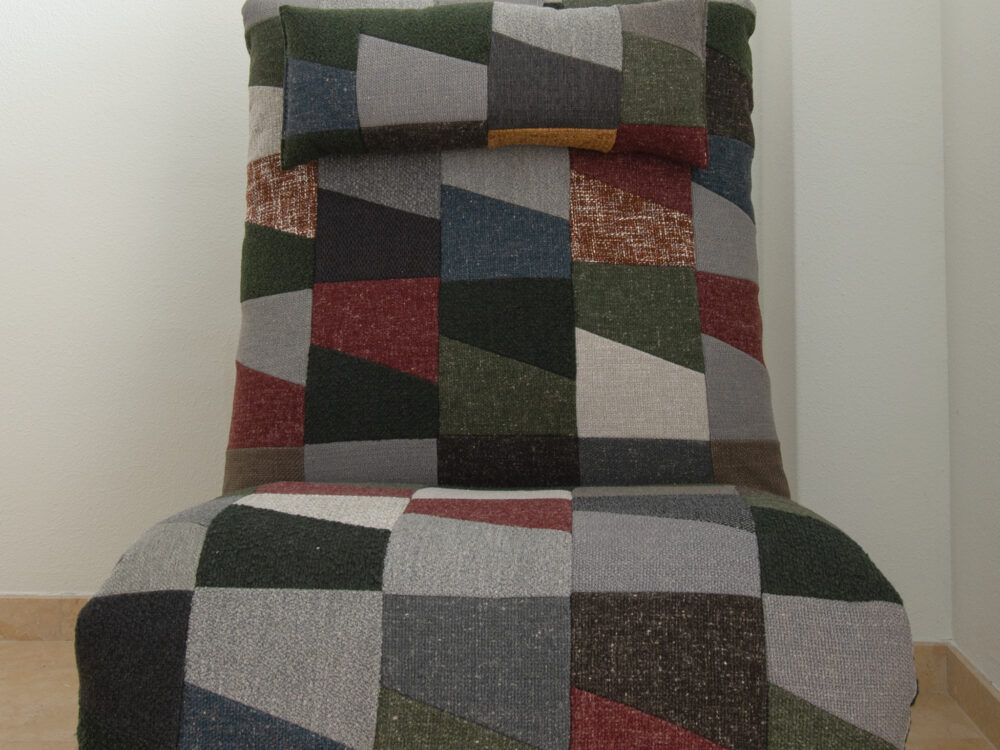 Patchwork relax stoel Indi gasveer - Afbeelding 8