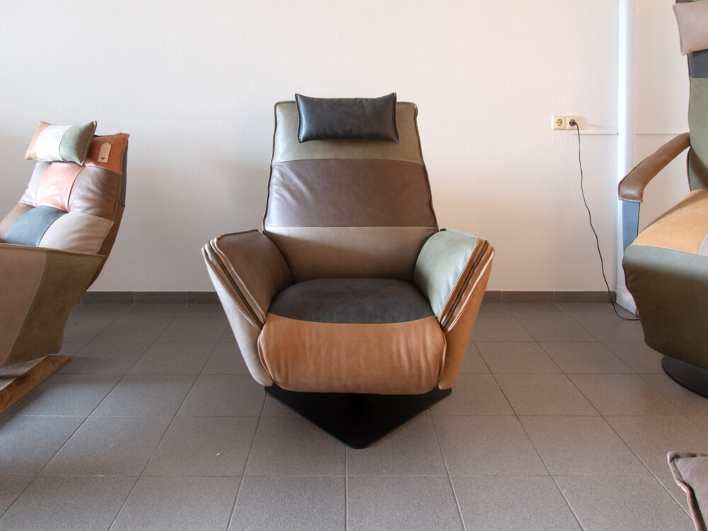 Patchwork relax stoel Esila - Afbeelding 6