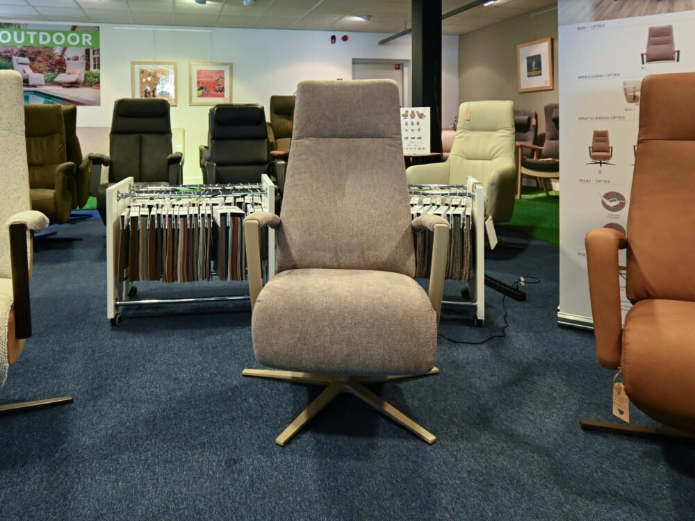 Stoffen draaifauteuil Carrera - Afbeelding 3