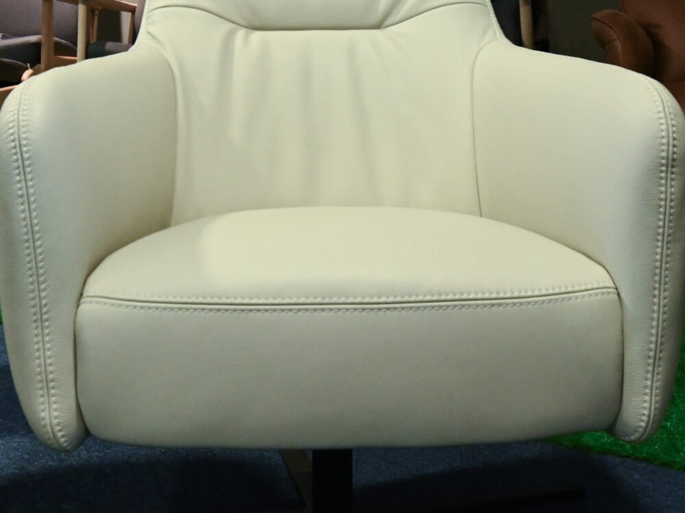 Leren draaifauteuil Harley - Afbeelding 6
