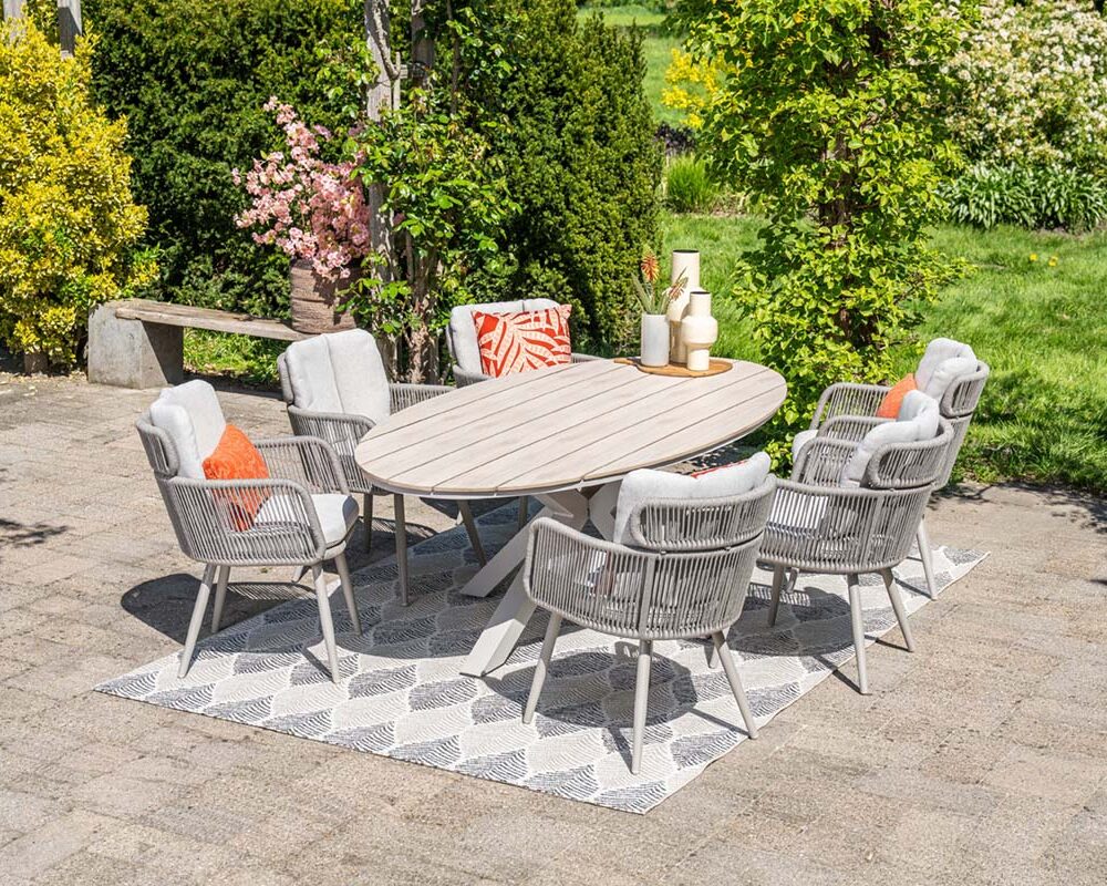 Garden Impressions Edison tuintafel ovaal