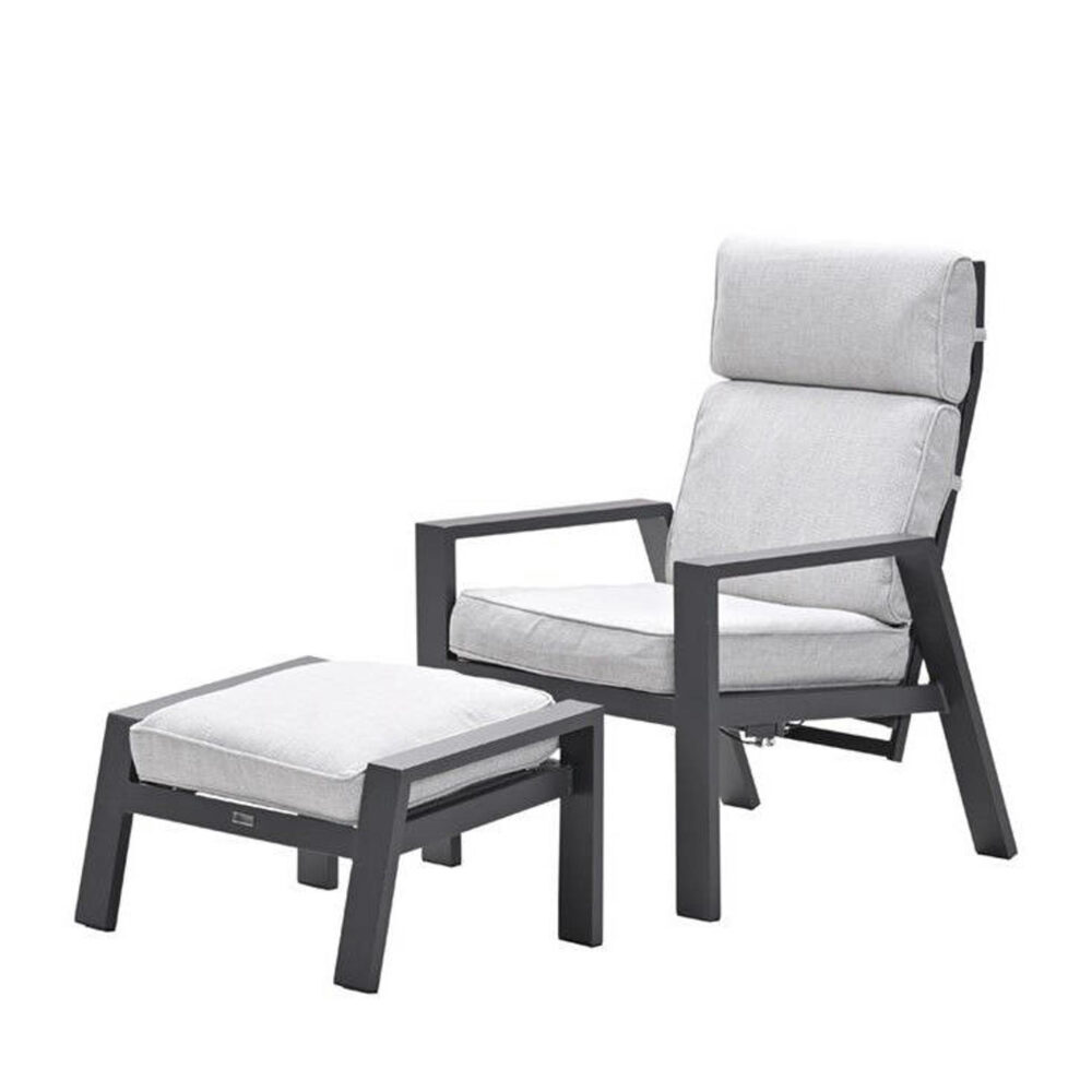 Alternative view of Garden Impressions Max fauteuil + voetenbank