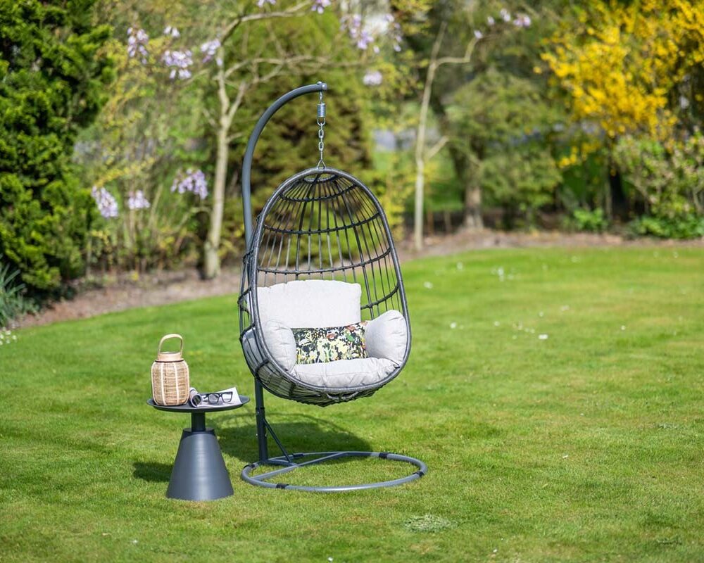 Garden Impressions Fargo hangstoel eivorm