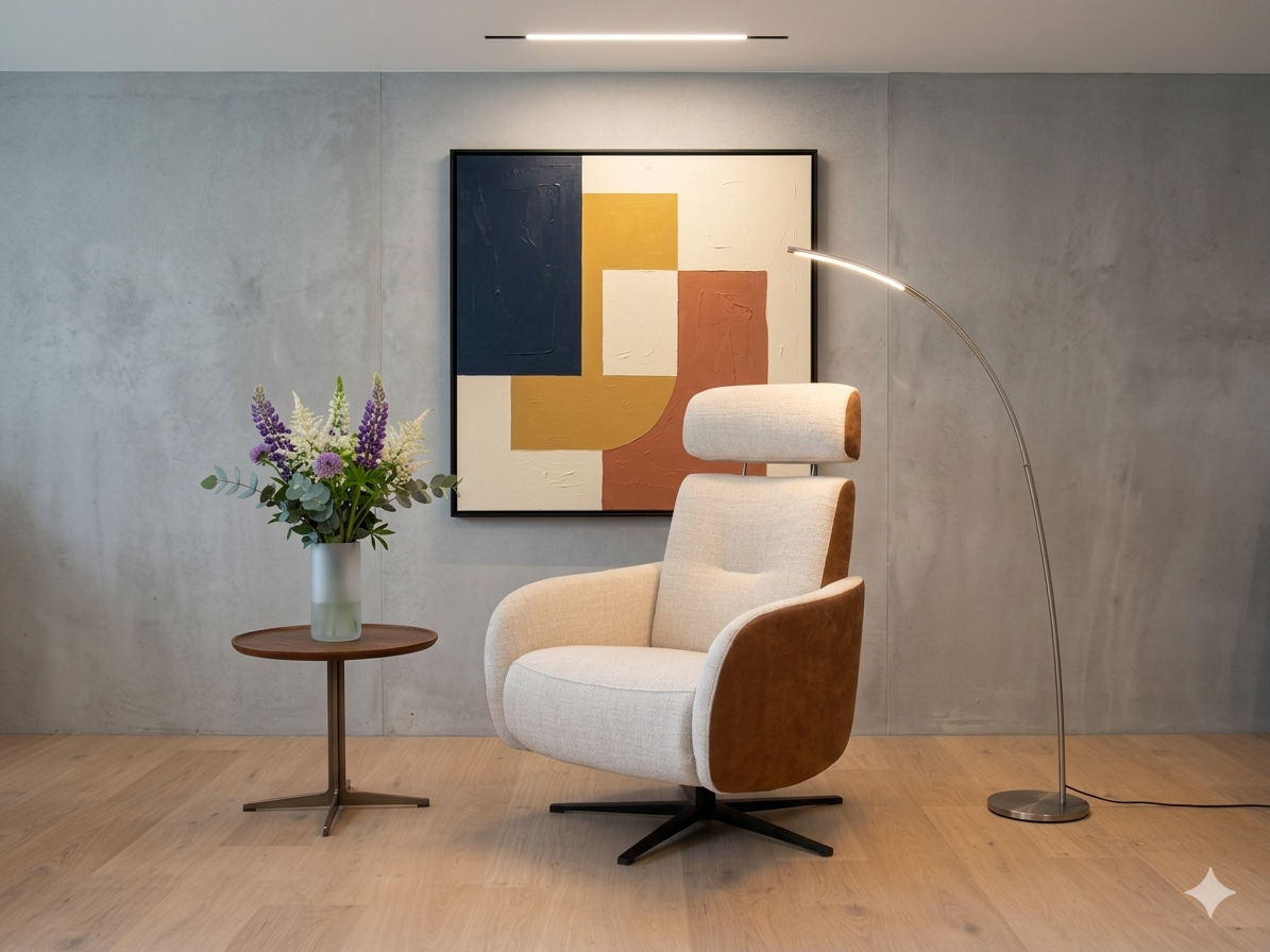 Relaxfauteuil en Relaxstoel