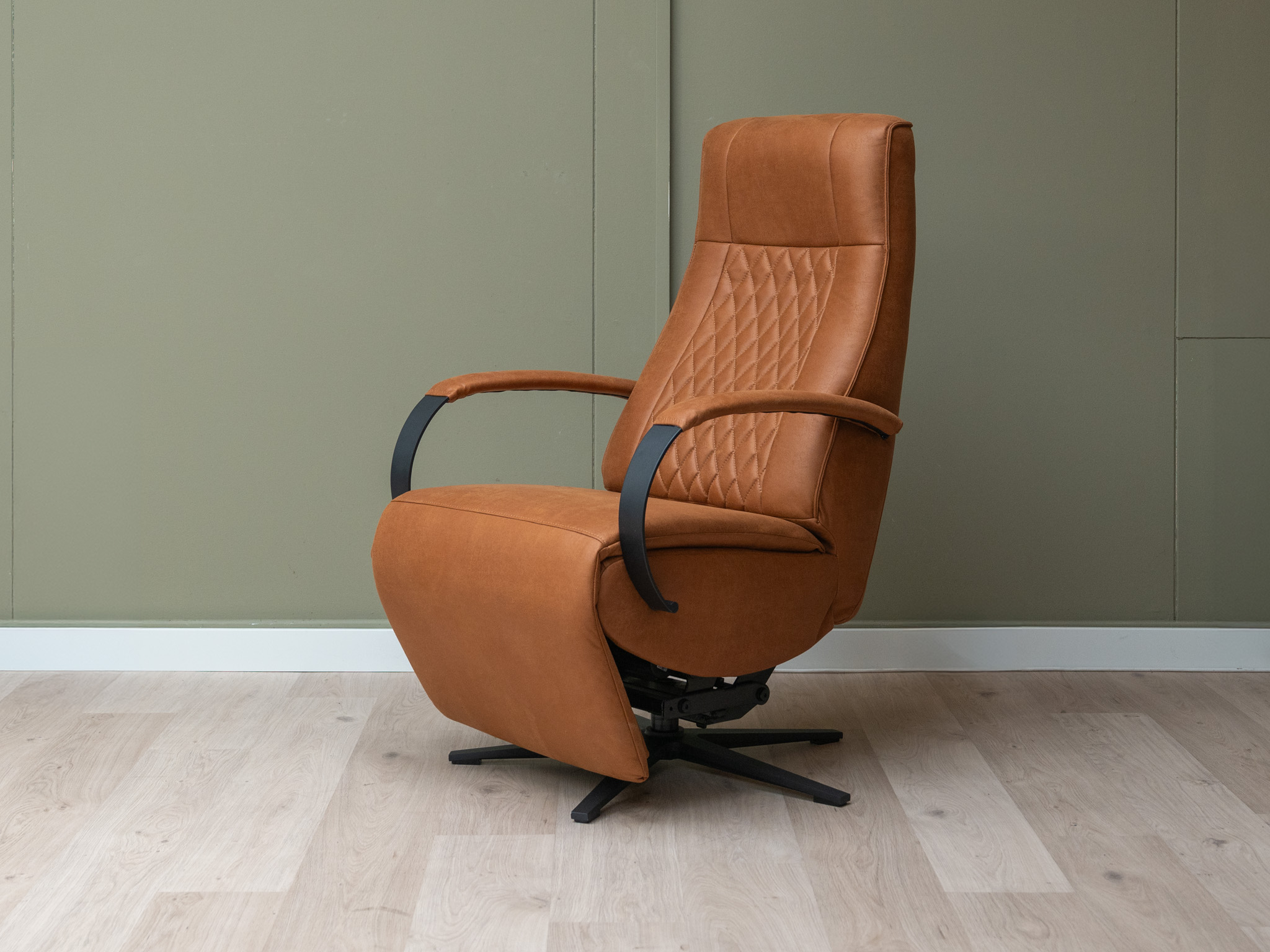 Sta op stoel - Relaxfauteuil Best Cognac - Afbeelding 2