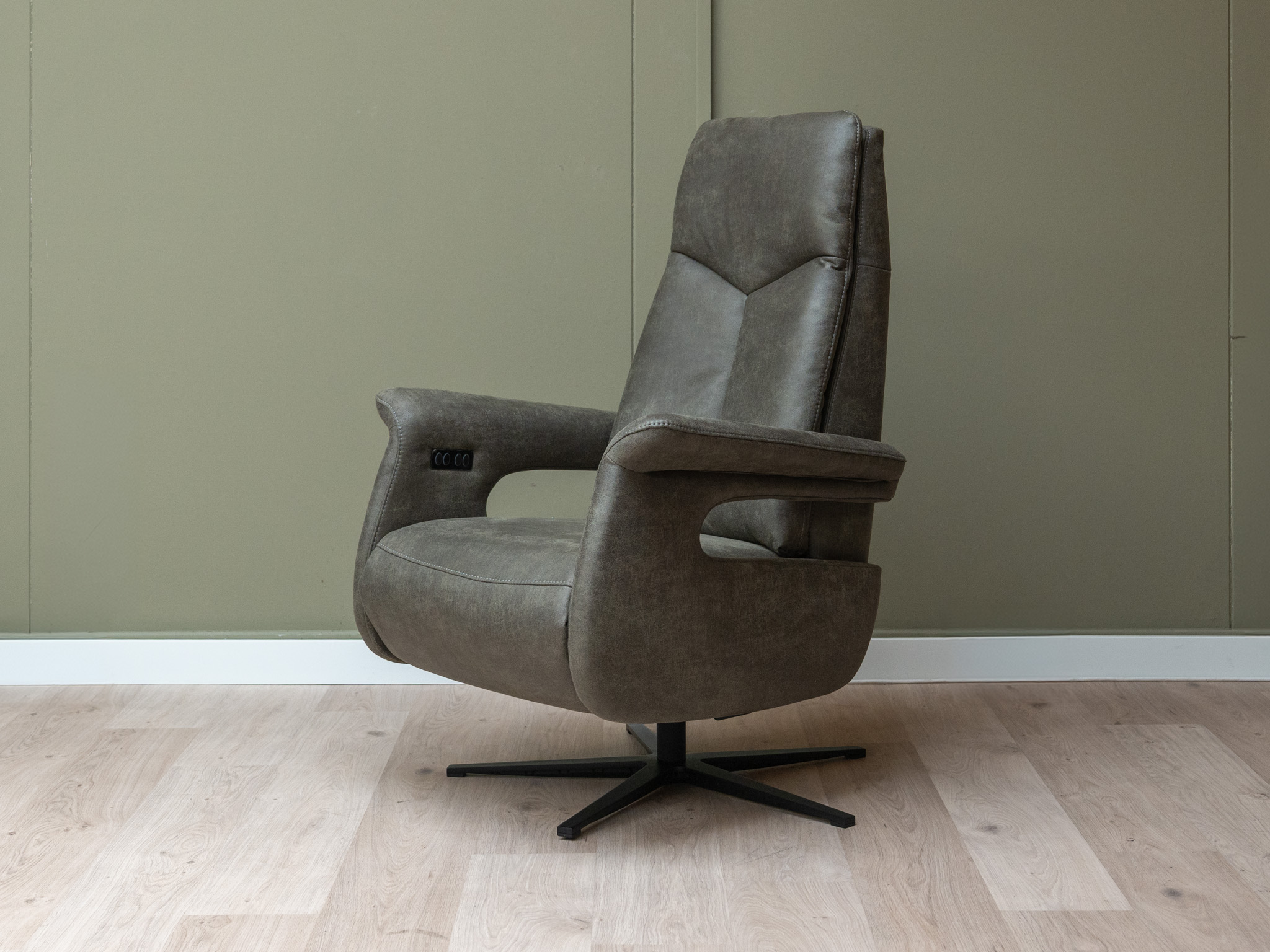 3 motorige relaxfauteuils Zeus Forest - Afbeelding 2