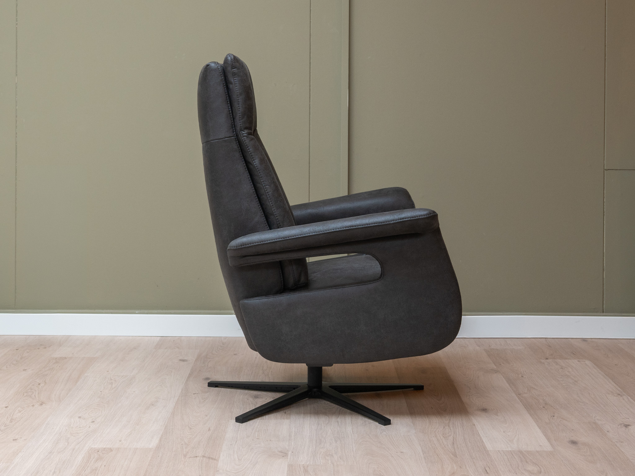 3 motorige relaxfauteuils Zeus Antraciet - Afbeelding 7