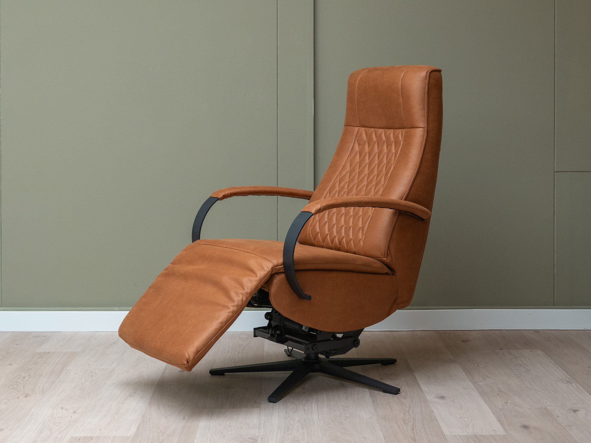 Sta op stoel - Relaxfauteuil Best Cognac - Afbeelding 3