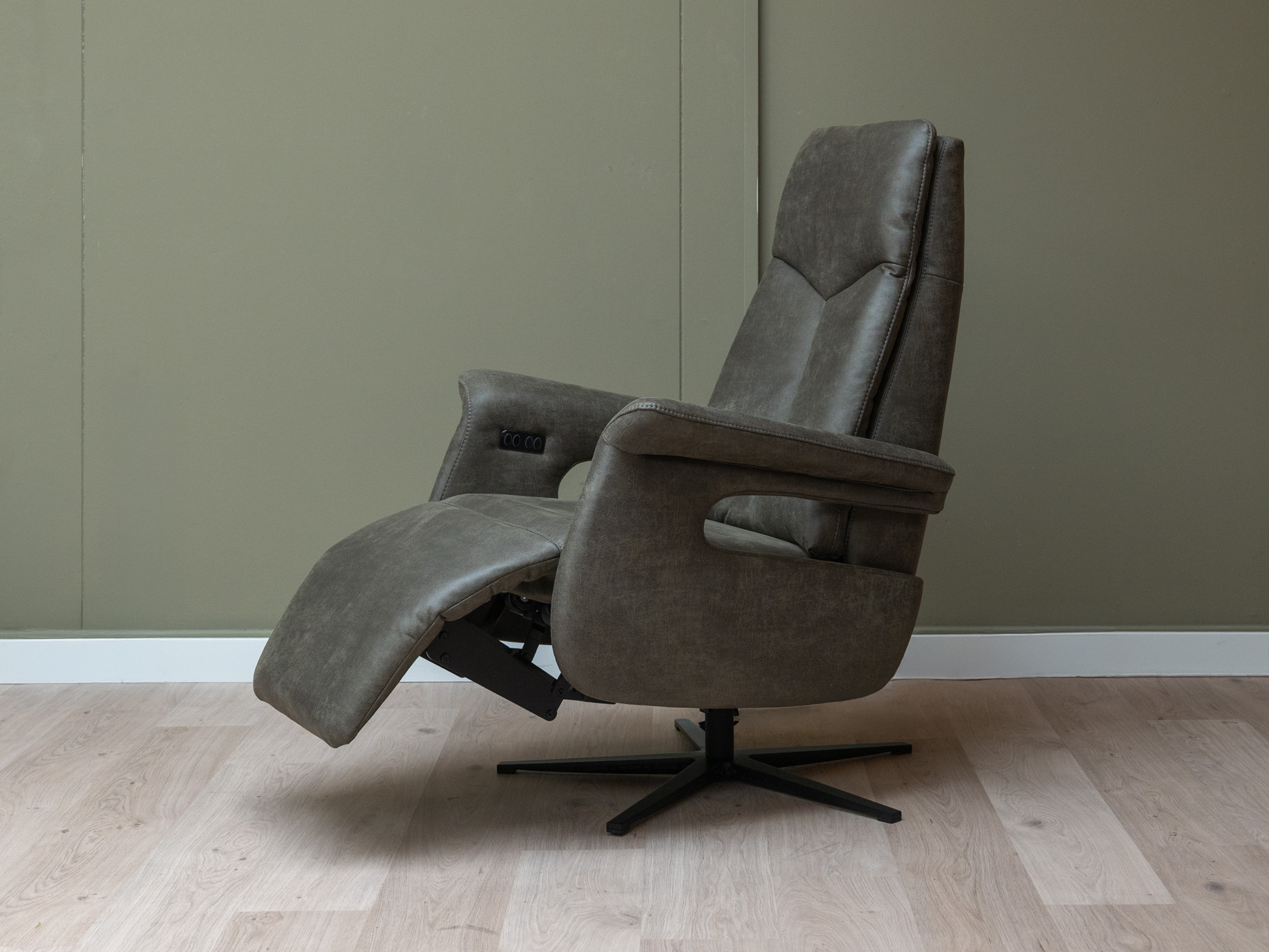 3 motorige relaxfauteuils Zeus Forest - Afbeelding 3