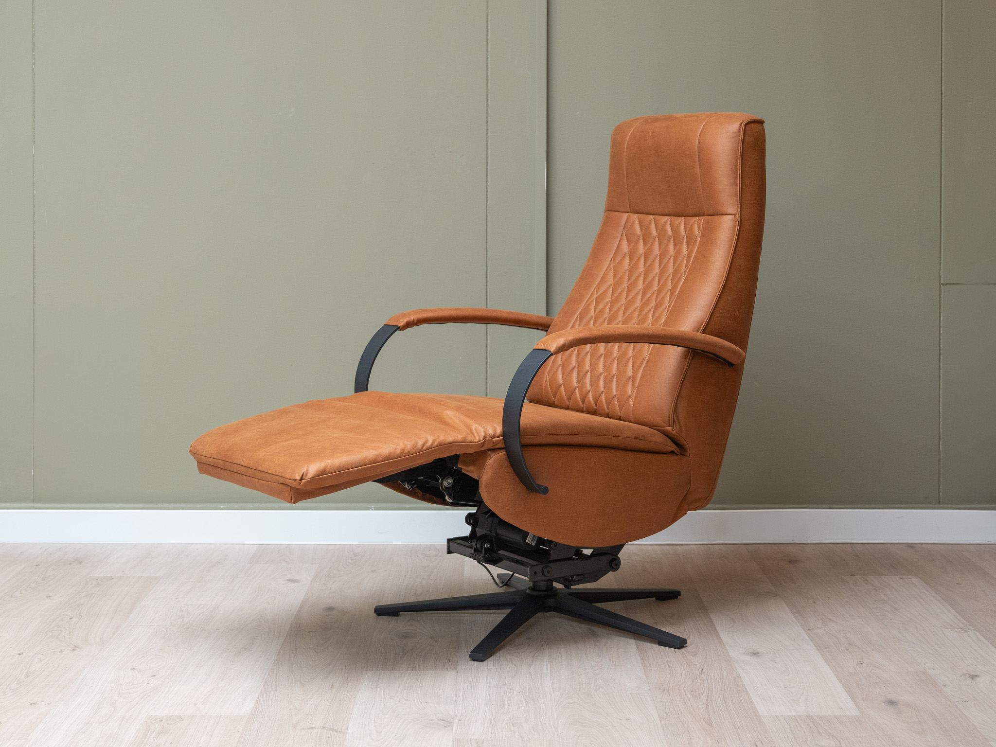 Sta op stoel - Relaxfauteuil Best Cognac - Afbeelding 4