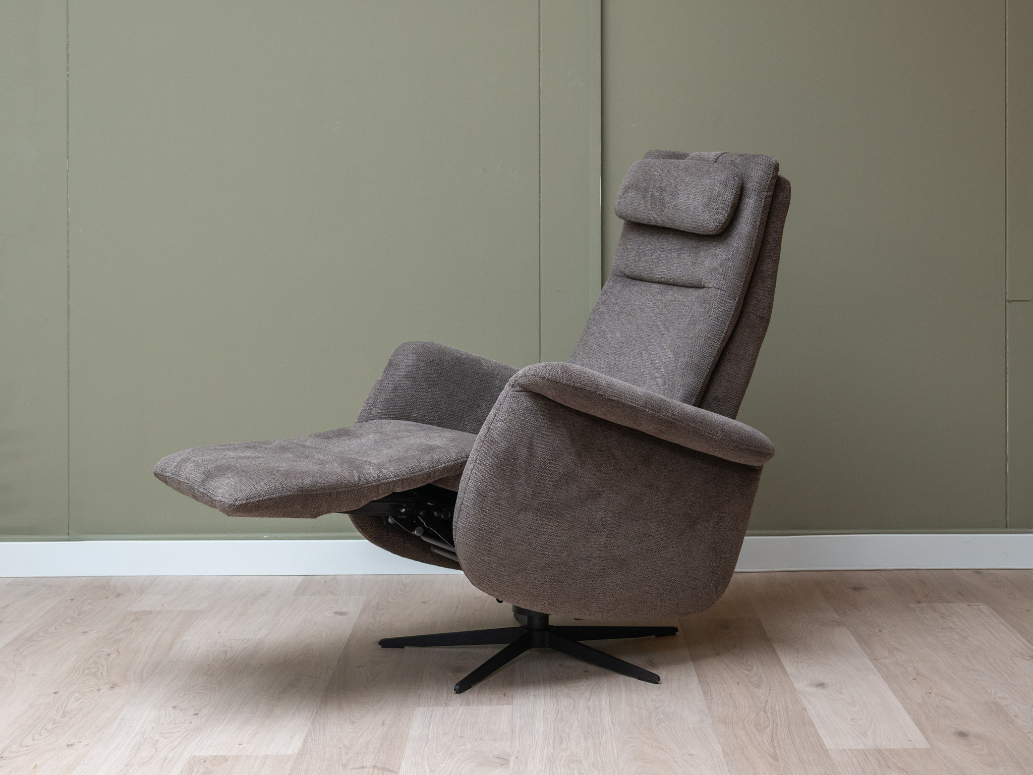 Comfora Frank sta op stoel Taupe - Afbeelding 4