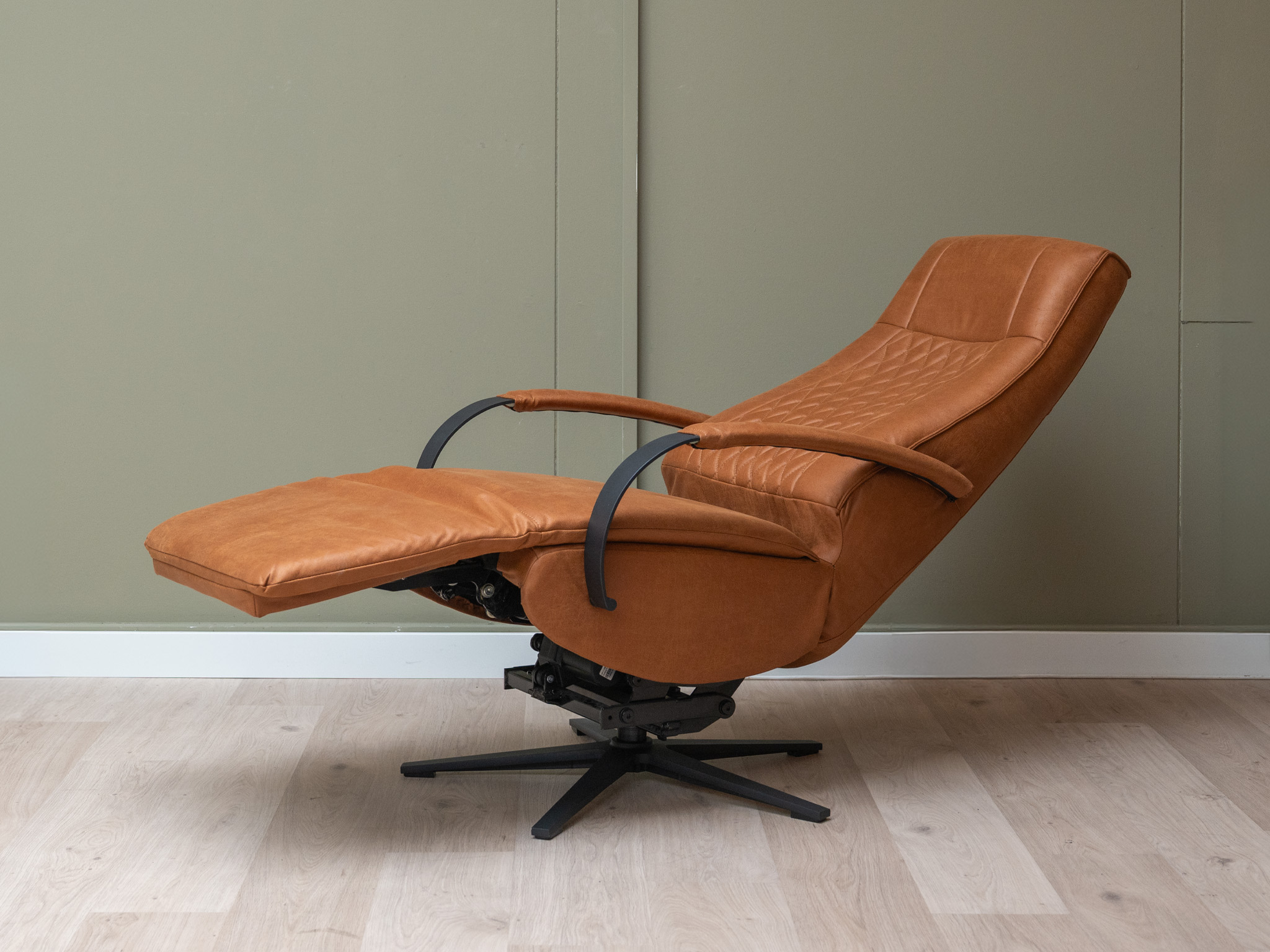 Sta op stoel - Relaxfauteuil Best Cognac - Afbeelding 5