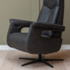 3 motorige relaxfauteuils Zeus Antraciet - Afbeelding 6