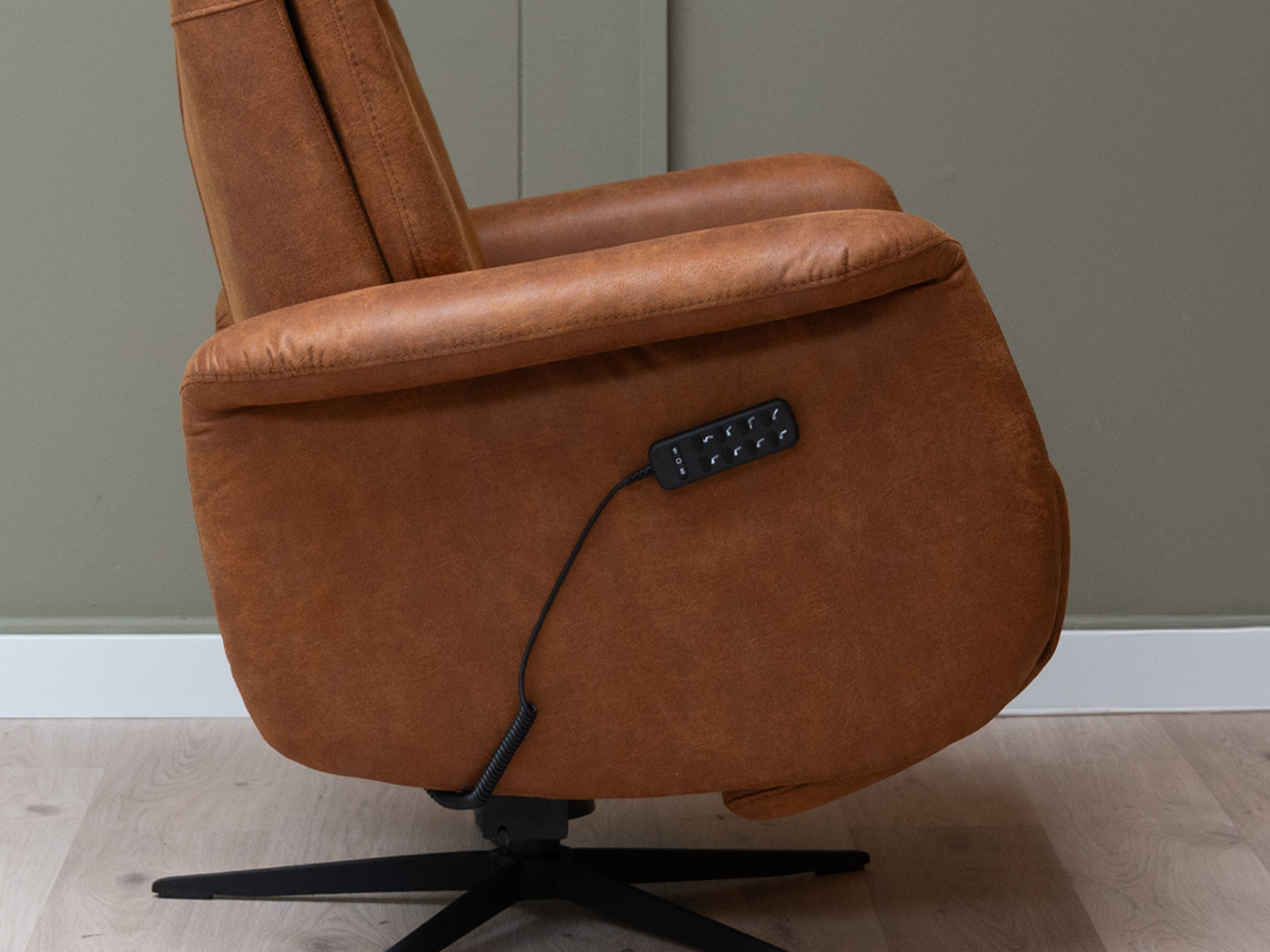 Comfora Frank sta op stoel microleder - Afbeelding 8